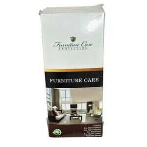 NEW Furniture Care Protection Kit Sealed In Box Leather Wood Fabric 5 Piece